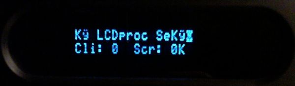 Current display with LCDProc